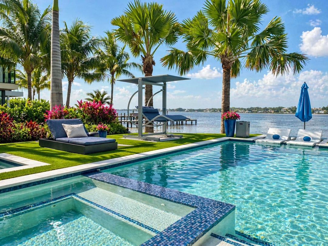 How to Integrate a Zero Gravity Swing Chair With Your Modern Poolside Design